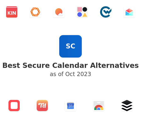 Best Secure Calendar Alternatives