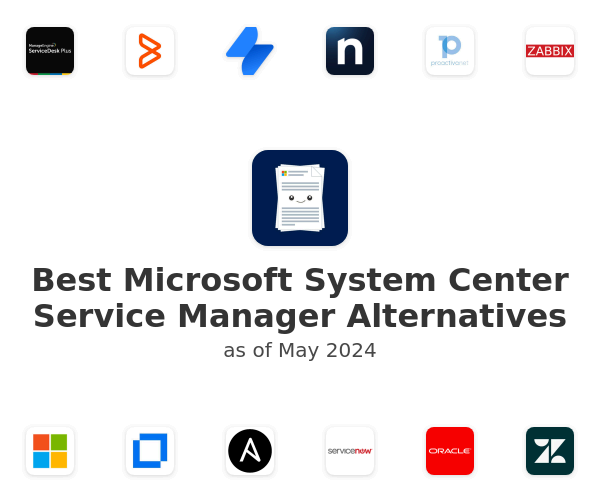 Best Microsoft System Center Service Manager Alternatives
