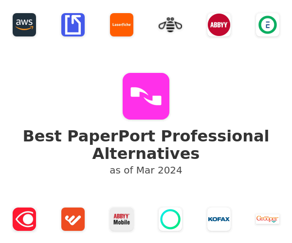 Best PaperPort Professional Alternatives