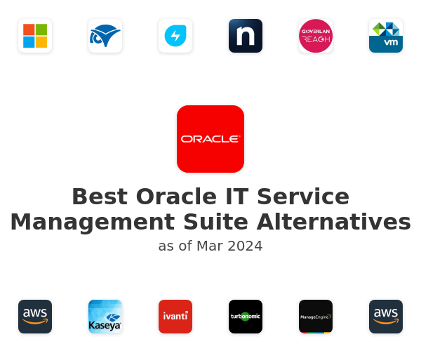 Best Oracle IT Service Management Suite Alternatives