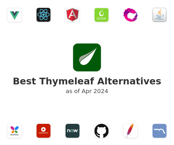 Best Thymeleaf Alternatives