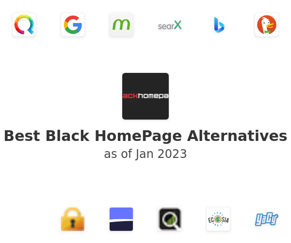 Best Black HomePage Alternatives
