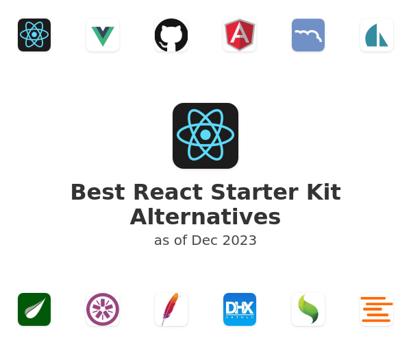 Best React Starter Kit Alternatives