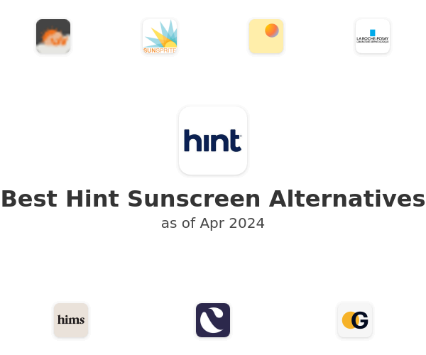 Best Hint Sunscreen Alternatives