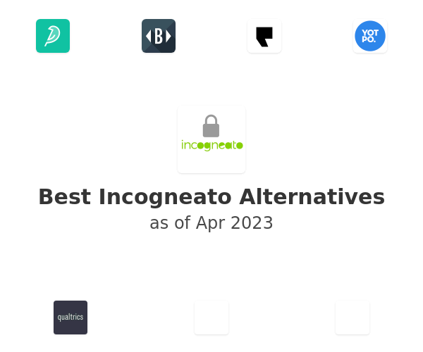 Best Incogneato Alternatives