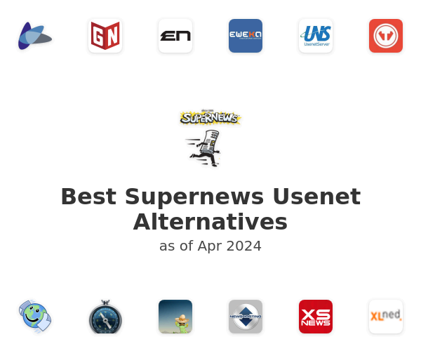 Best Supernews Usenet Alternatives