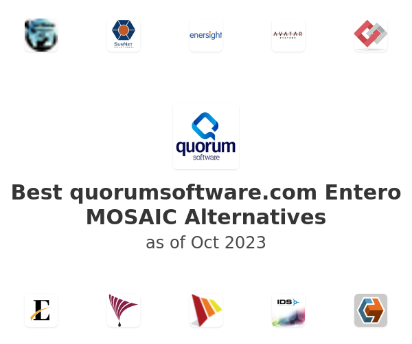 Best quorumsoftware.com Entero MOSAIC Alternatives