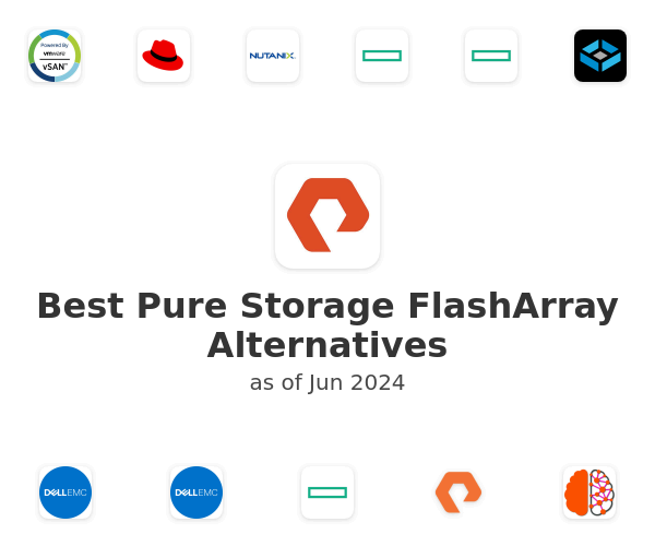 Best Pure Storage FlashArray Alternatives