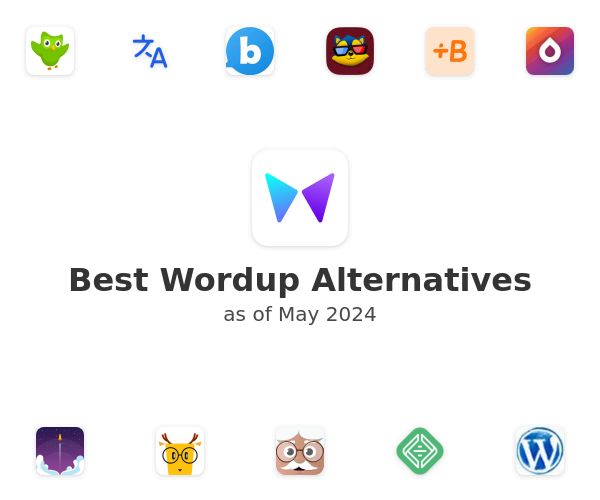 Best Wordup Alternatives