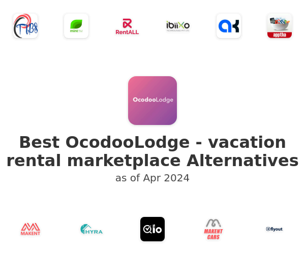 Best OcodooLodge - vacation rental marketplace Alternatives