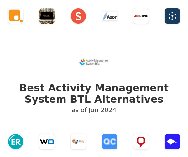 Best Activity Management System BTL Alternatives