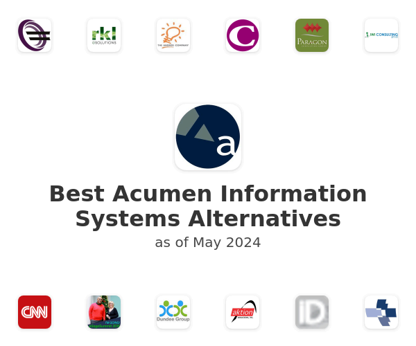 Best Acumen Information Systems Alternatives