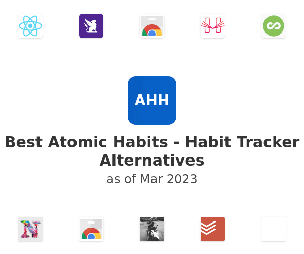 Best Atomic Habits - Habit Tracker Alternatives