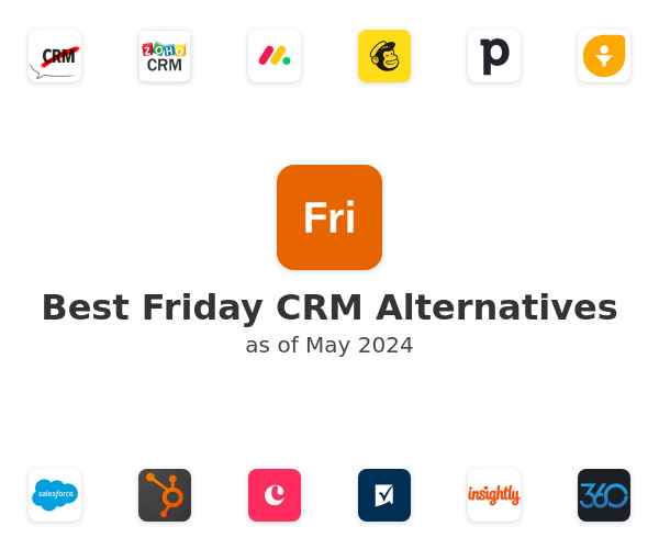 Best Friday CRM Alternatives