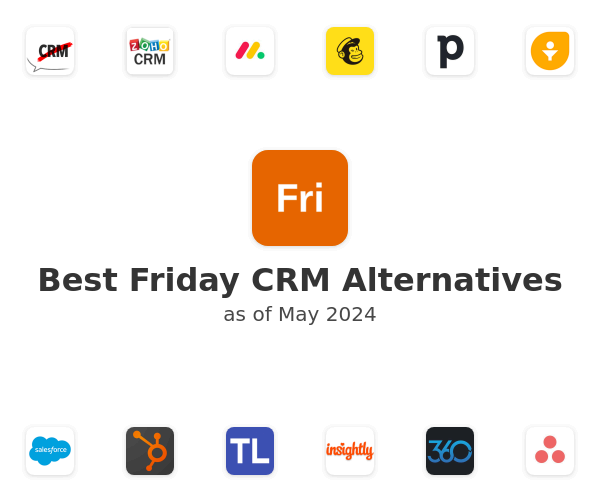 Best Friday CRM Alternatives