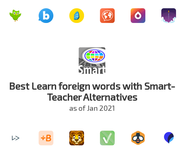 Best Learn foreign words with Smart-Teacher Alternatives