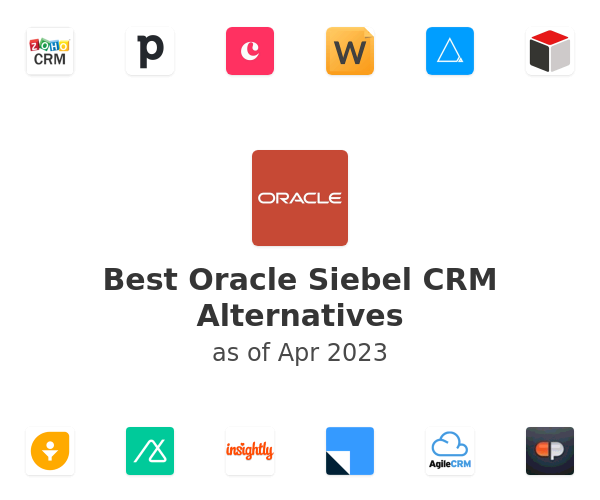 Best Oracle Siebel CRM Alternatives