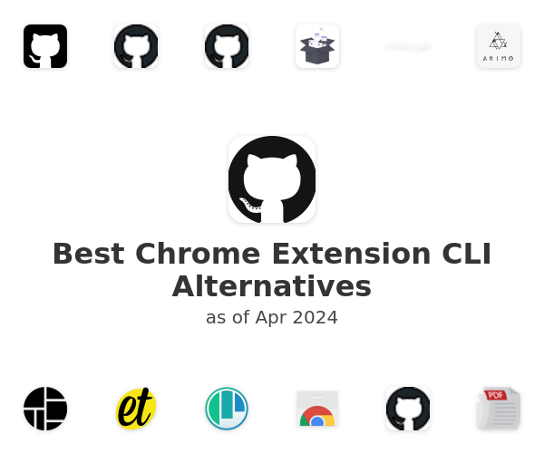 Best Chrome Extension CLI Alternatives
