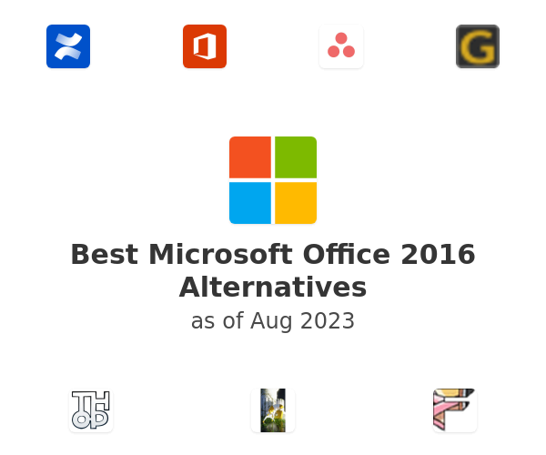 Best Microsoft Office 2016 Alternatives