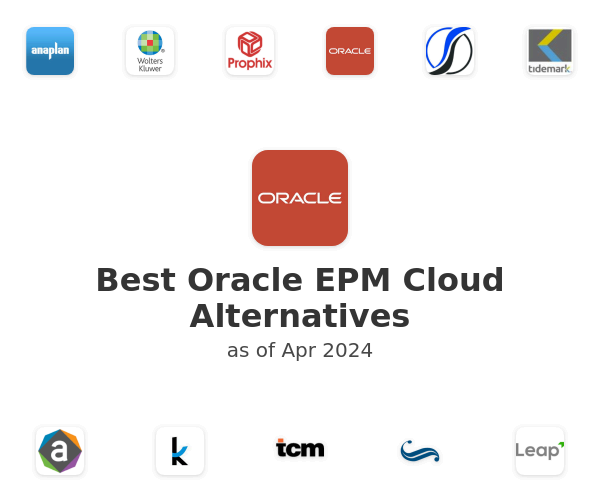 Best Oracle EPM Cloud Alternatives