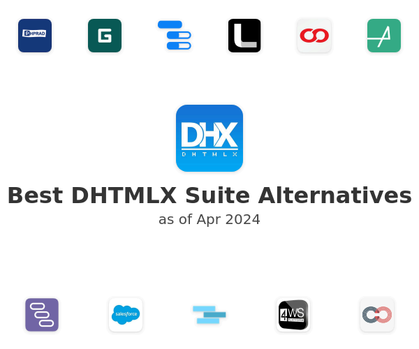 Best DHTMLX Suite Alternatives