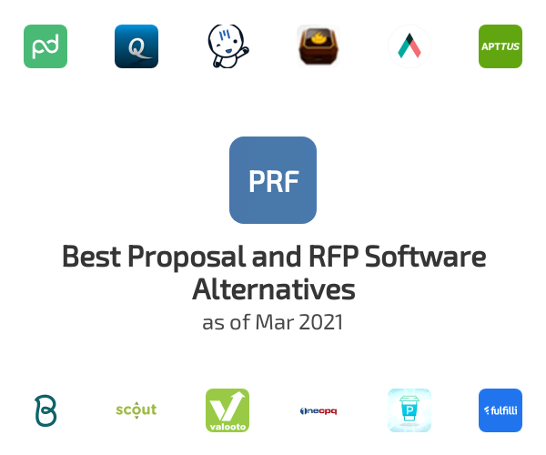 Best Proposal and RFP Software Alternatives