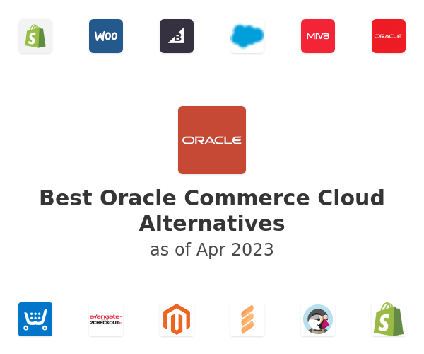 Best Oracle Commerce Cloud Alternatives