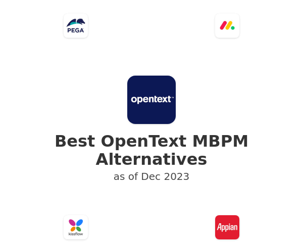 Best OpenText MBPM Alternatives