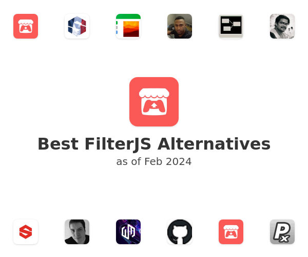 Best FilterJS Alternatives