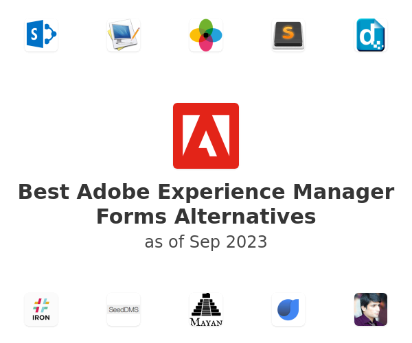 Best Adobe Experience Manager Forms Alternatives