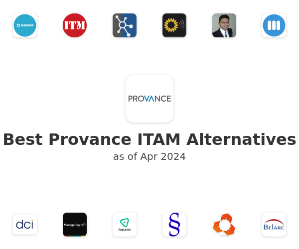 Best Provance ITAM Alternatives