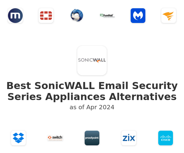 Best SonicWALL Email Security Series Appliances Alternatives