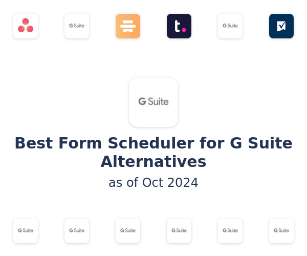 Best Form Scheduler for G Suite Alternatives