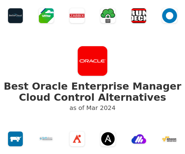 Best Oracle Enterprise Manager Cloud Control Alternatives