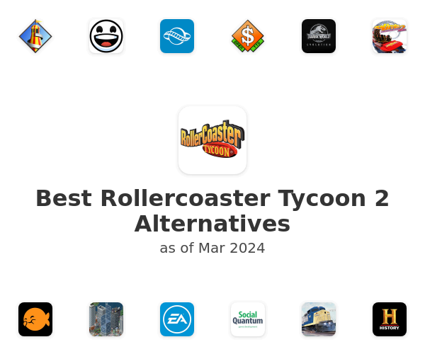 Best Rollercoaster Tycoon 2 Alternatives