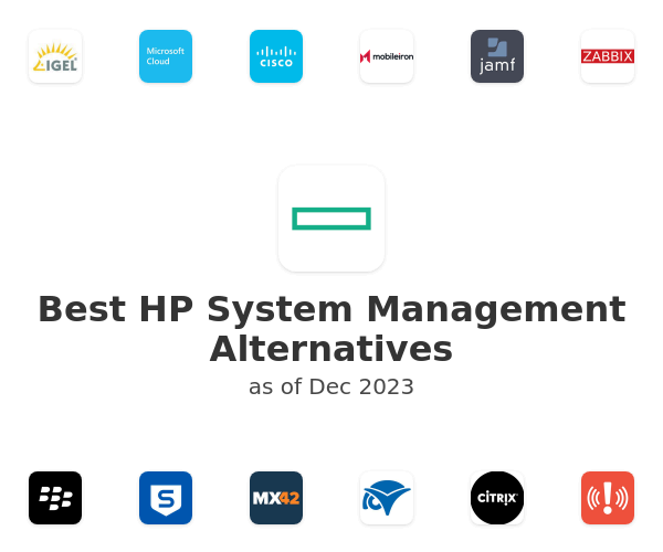 Best HP System Management Alternatives