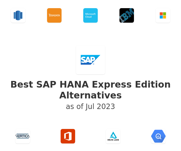 Best SAP HANA Express Edition Alternatives