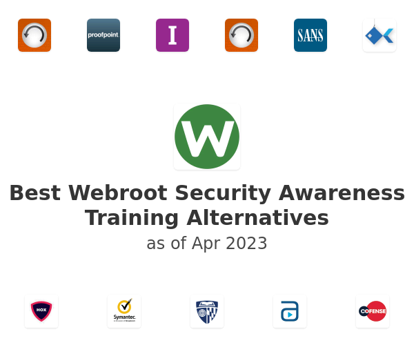Best Webroot Security Awareness Training Alternatives