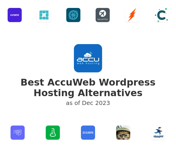 Best AccuWeb Wordpress Hosting Alternatives
