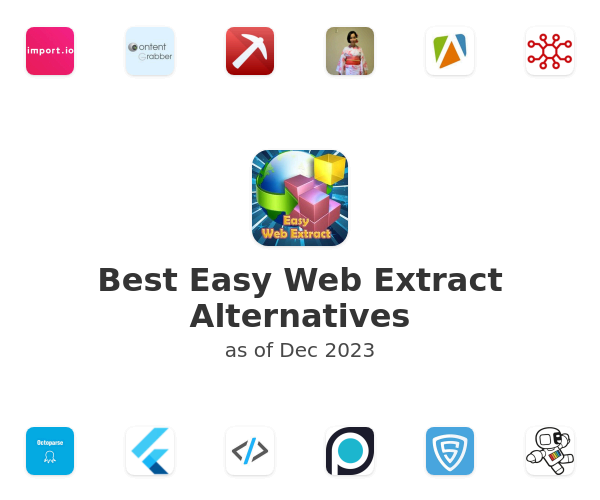 Best Easy Web Extract Alternatives