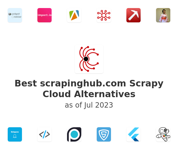 Best scrapinghub.com Scrapy Cloud Alternatives