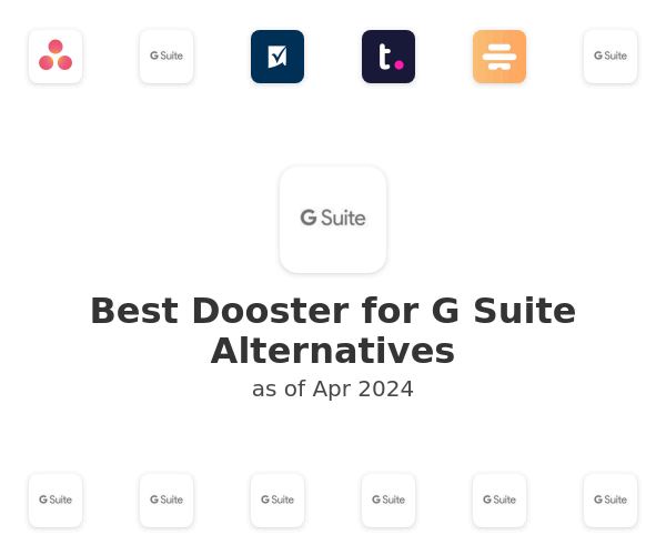 Best Dooster for G Suite Alternatives