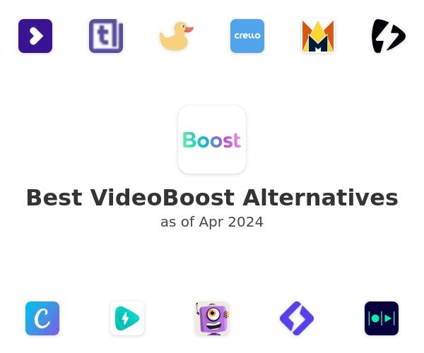 Best VideoBoost Alternatives