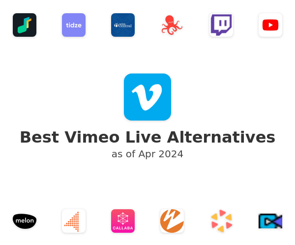 Best Vimeo Live Alternatives