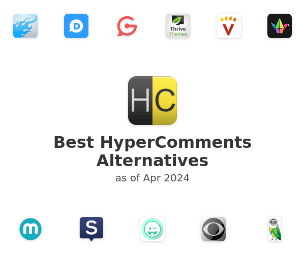 Best HyperComments Alternatives