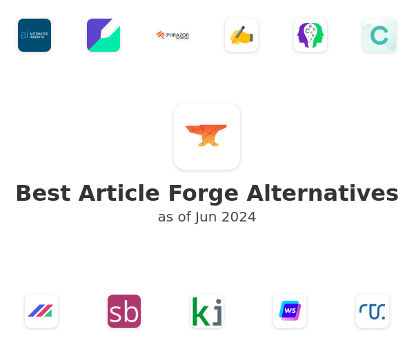 Best Article Forge Alternatives