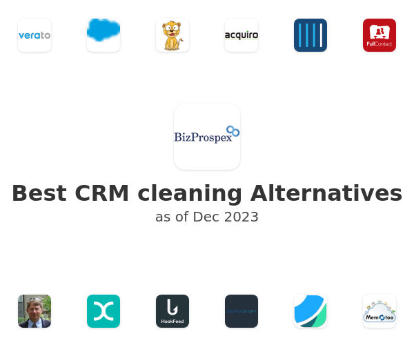 Best CRM cleaning Alternatives