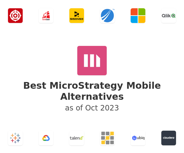 Best MicroStrategy Mobile Alternatives