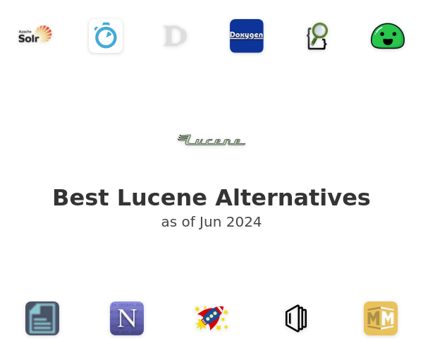 Best Lucene Alternatives