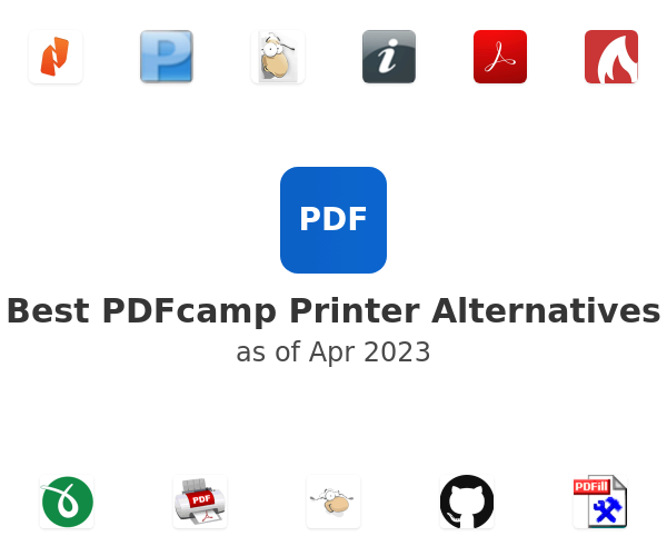 Best PDFcamp Printer Alternatives